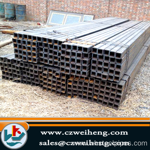 China supplier Carbon square pipe ERW steel pipe S...